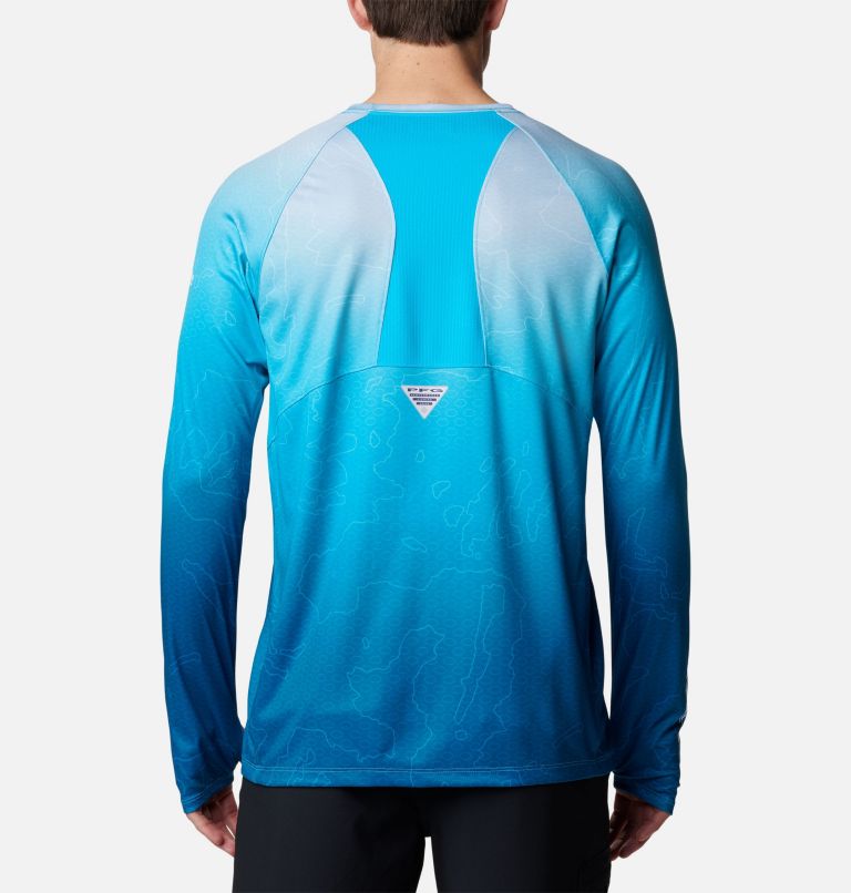 Blue Men Columbia Super Terminal Tackle™ Vent Long Sleeve T Shirts | 77939193