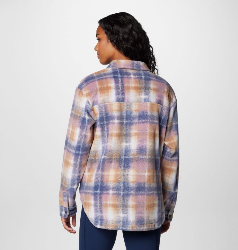 Blue Women Columbia Benton Springs™ Fleece Jacket Shirts | 51137263