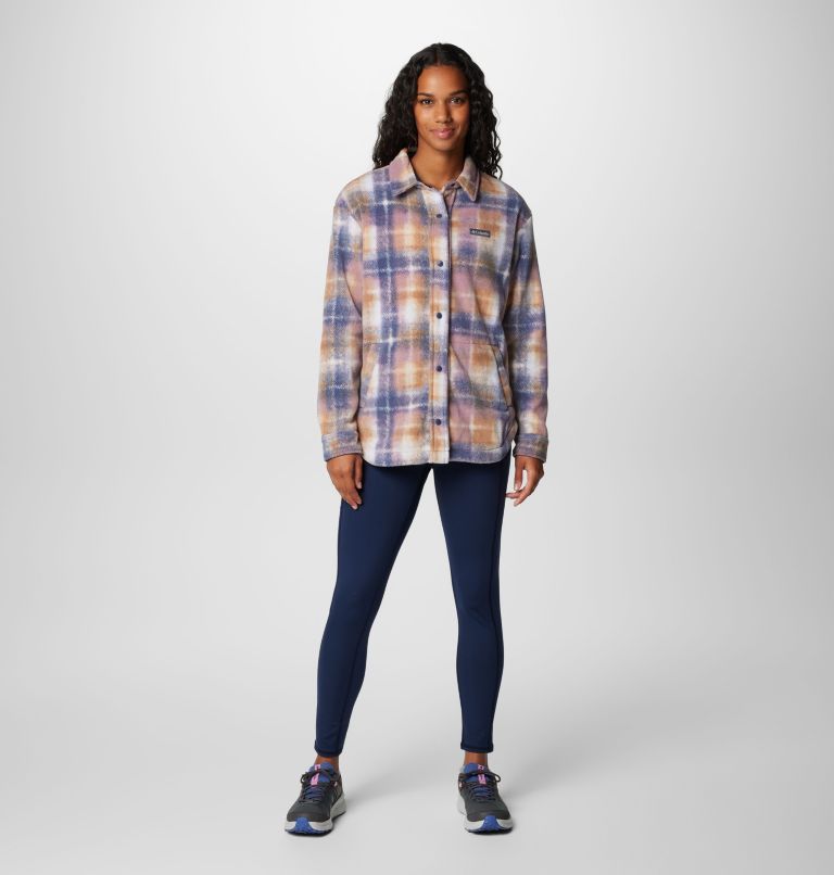 Blue Women Columbia Benton Springs™ Fleece Jacket Shirts | 51137263