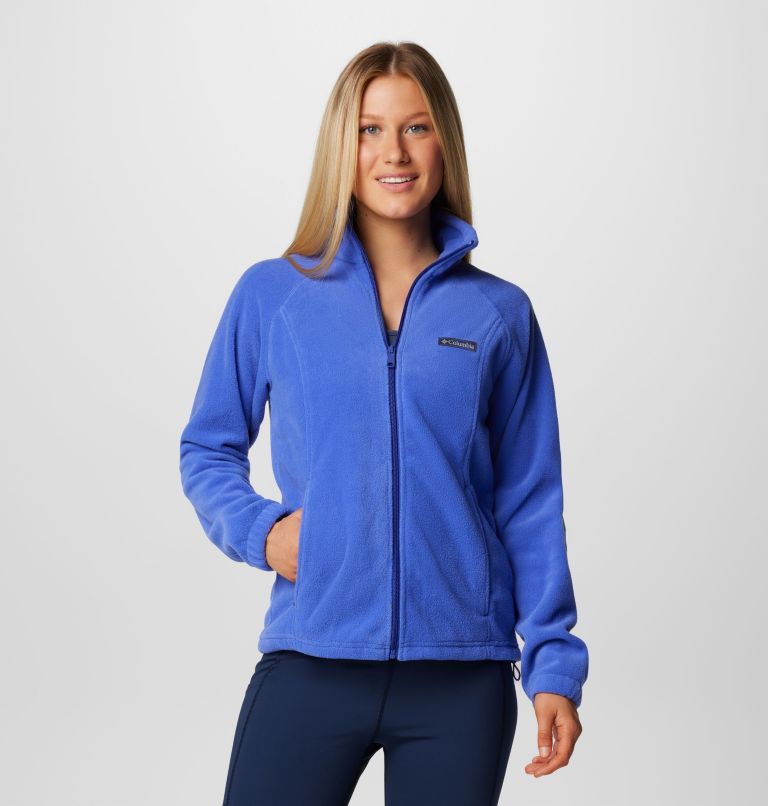 Blue Women Columbia Benton Springs™ Full Zip Fleece Jackets | 69328490