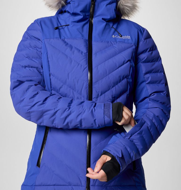 Blue Women Columbia Bird Mountain™ II Insulated Down Ski Jackets | 98590492