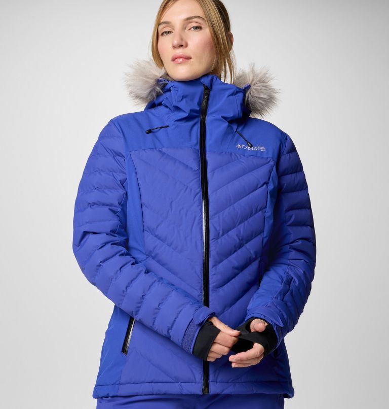 Blue Women Columbia Bird Mountain™ II Insulated Down Ski Jackets | 98590492