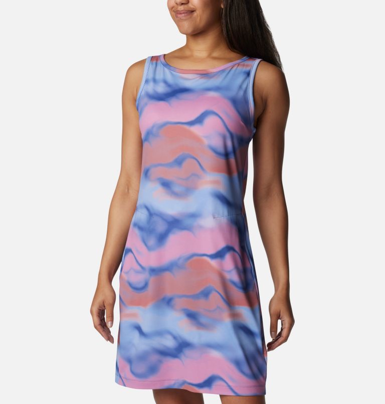 Blue Women Columbia Chill River™ Printed Dress | 55988528