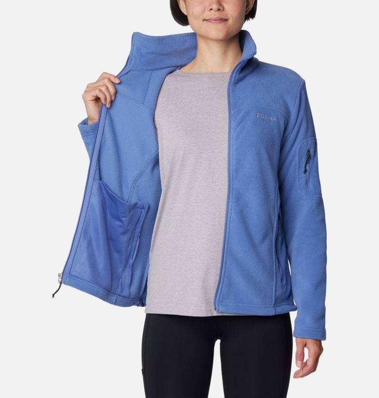 Blue Women Columbia Fast Trek™ II Fleece Jackets | 31059967