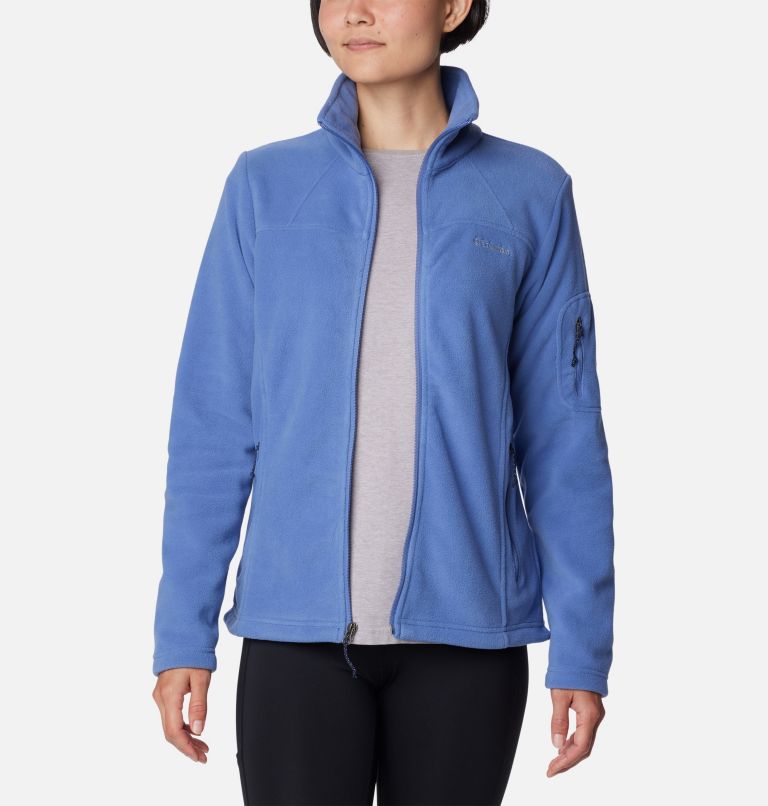 Blue Women Columbia Fast Trek™ II Fleece Jackets | 31059967