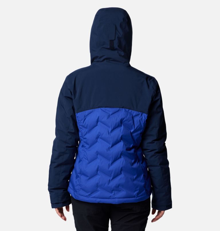 Blue Women Columbia Grand Trek™ III Waterproof Hooded Down Jackets | 85183590