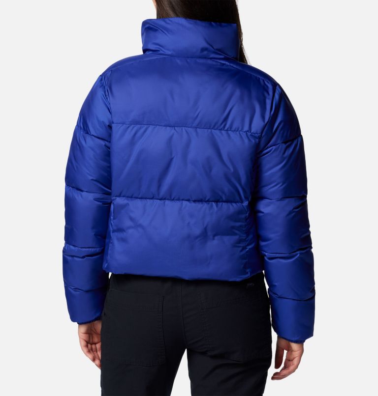 Blue Women Columbia Puffect™ II Cropped Puffer Jacket | 6474029