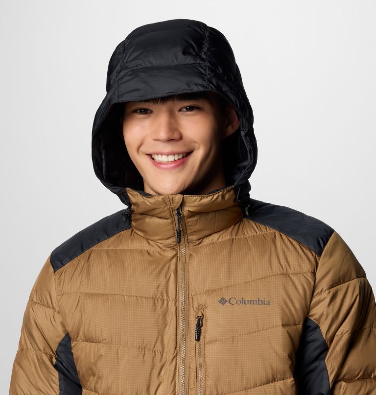 Brown Men Columbia Labyrinth Loop™ II Insulated Hooded Puffer Jacket | 56379956