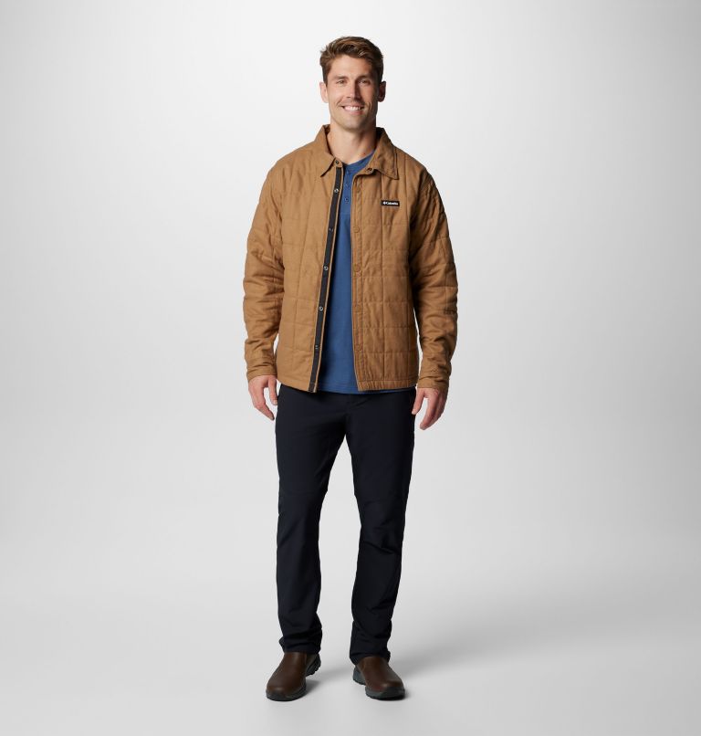 Brown Men Columbia Landroamer™ Quilted Shirt Jackets | 1889319