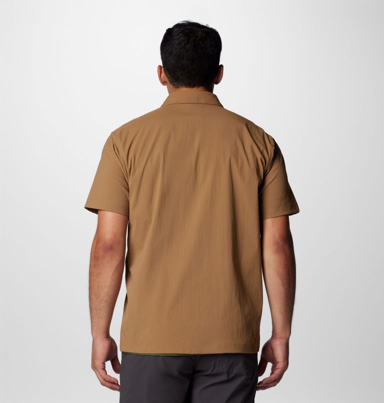 Brown Men Columbia Landroamer™ Ripstop Short Sleeve Shirts | 11177155