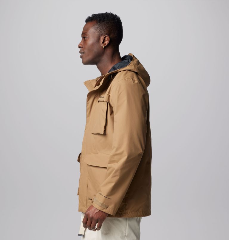 Brown Men Columbia Landroamer™ Waterproof Jackets | 73428424