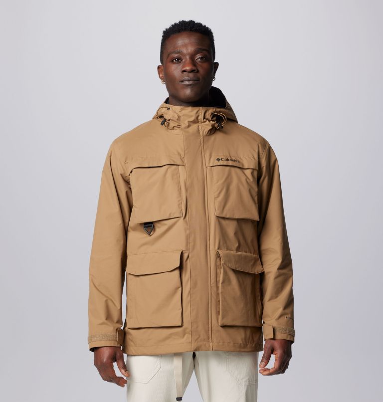 Brown Men Columbia Landroamer™ Waterproof Jackets | 73428424