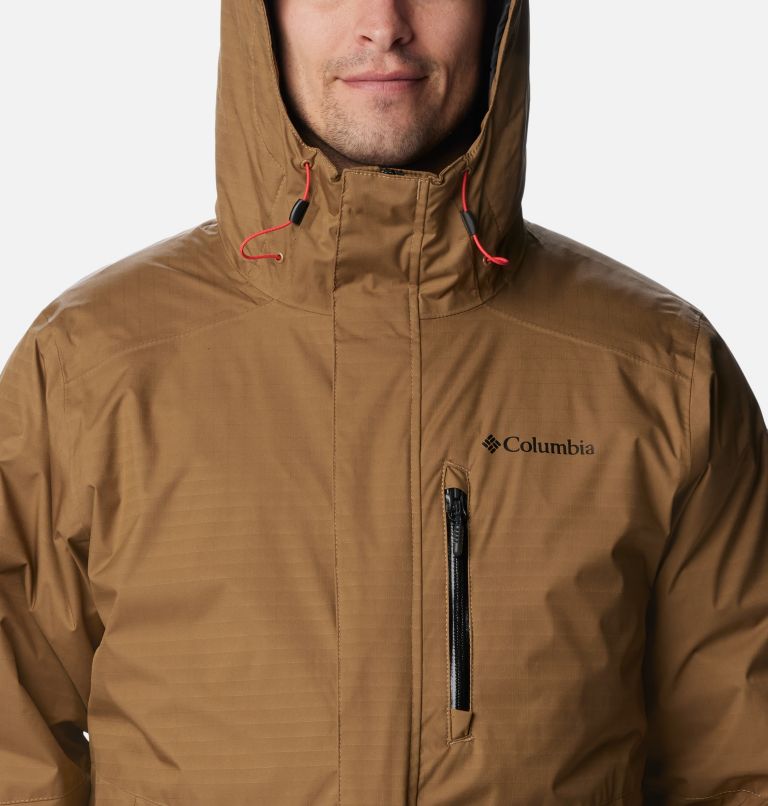 Brown Men Columbia Oak Harbor™ II Insulated Waterproof Jackets | 57927910