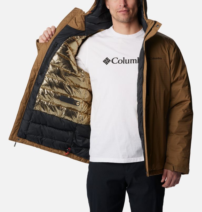 Brown Men Columbia Oak Harbor™ II Insulated Waterproof Jackets | 57927910