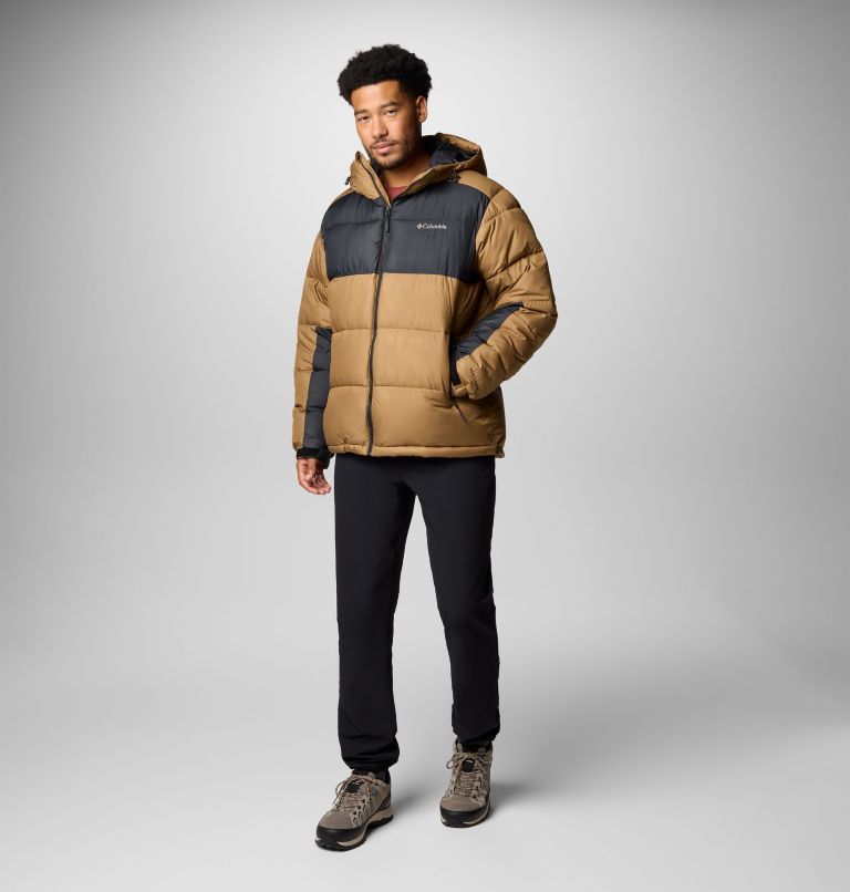 Brown Men Columbia Pike Lake™ II Hooded Puffer Jacket | 77107521