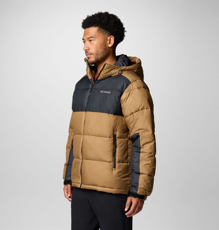 Brown Men Columbia Pike Lake™ II Hooded Puffer Jacket | 77107521