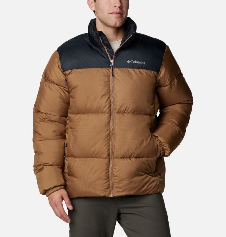 Brown Men Columbia Puffect™ III Puffer Jacket | 75471339