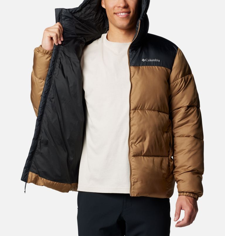 Brown Men Columbia Puffect™ II Hooded Puffer Jacket | 15333078