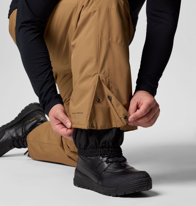 Brown Men Columbia Shafer Canyon™ II Waterproof Extended Size Ski Pants | 88951986