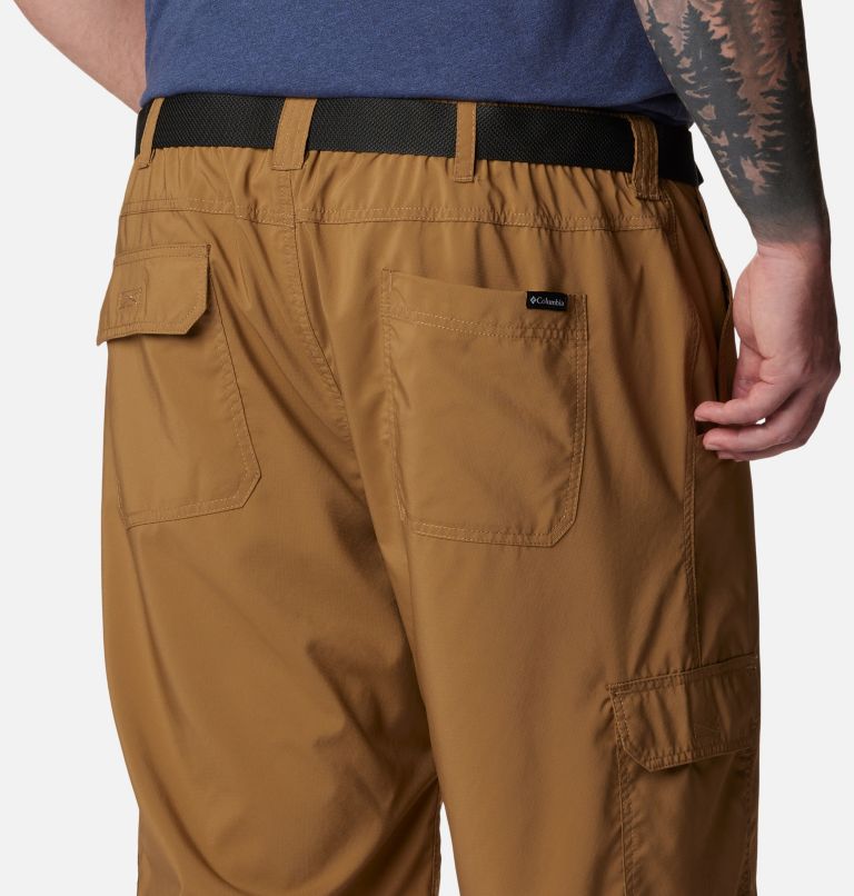 Brown Men Columbia Silver Ridge™ Utility Cargo Walking Extended Size Shorts | 22604678