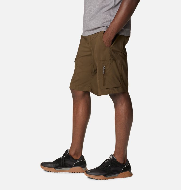 Brown Men Columbia Silver Ridge™ Utility Cargo Walking Shorts | 8860670