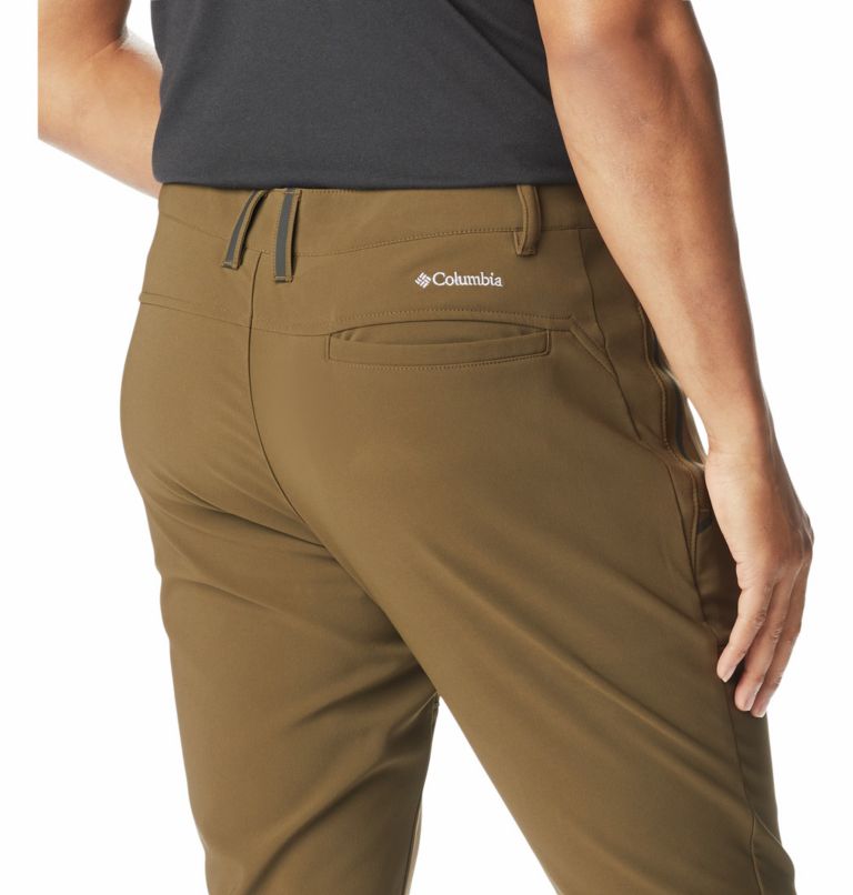 Brown Men Columbia Tech Trail™ Warm Hiking Pants | 56700296