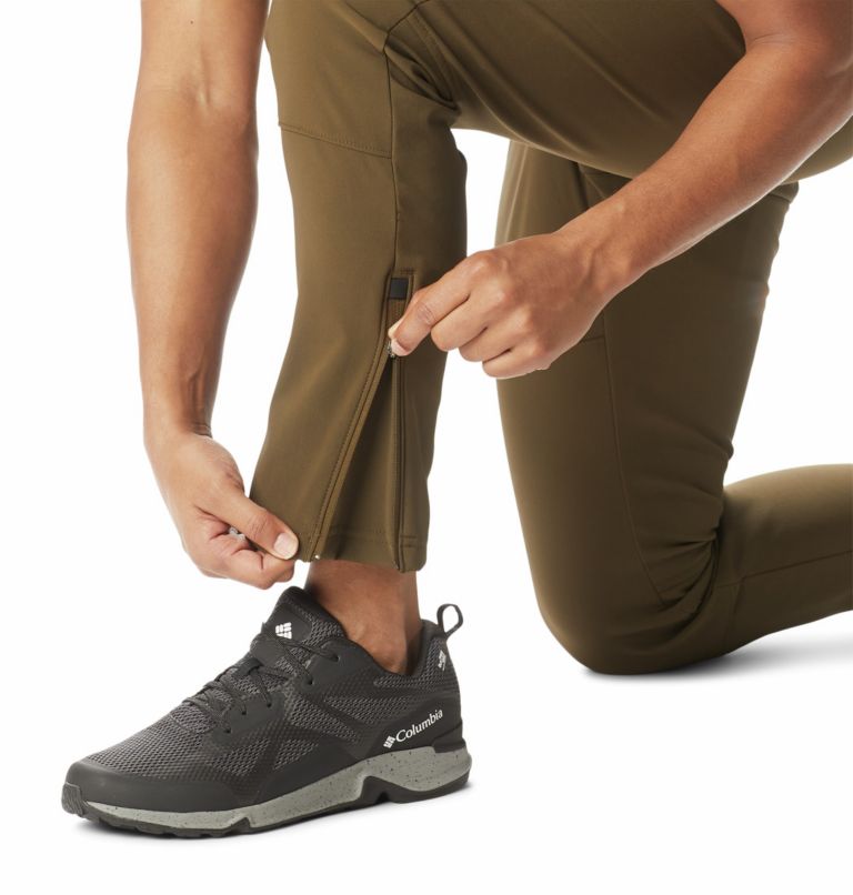 Brown Men Columbia Tech Trail™ Warm Hiking Pants | 56700296