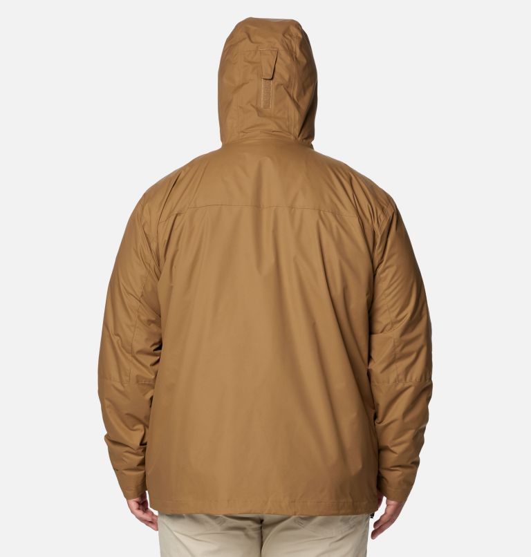 Brown Men Columbia Tunnel Falls™ II 3-in-1 Waterproof Extended Size Jackets | 62578848