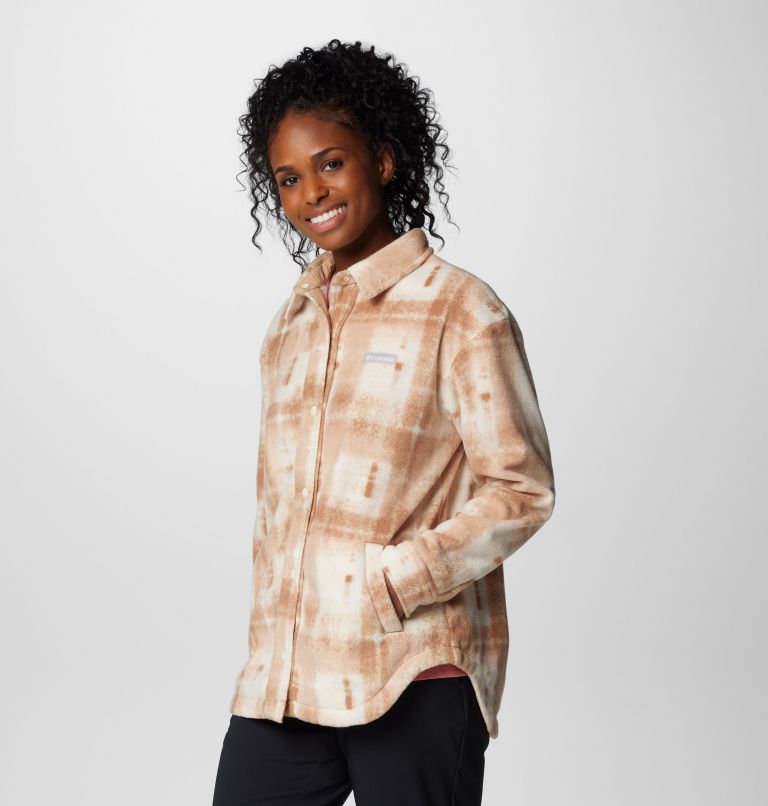 Brown Women Columbia Benton Springs™ Fleece Jacket Shirts | 12027528