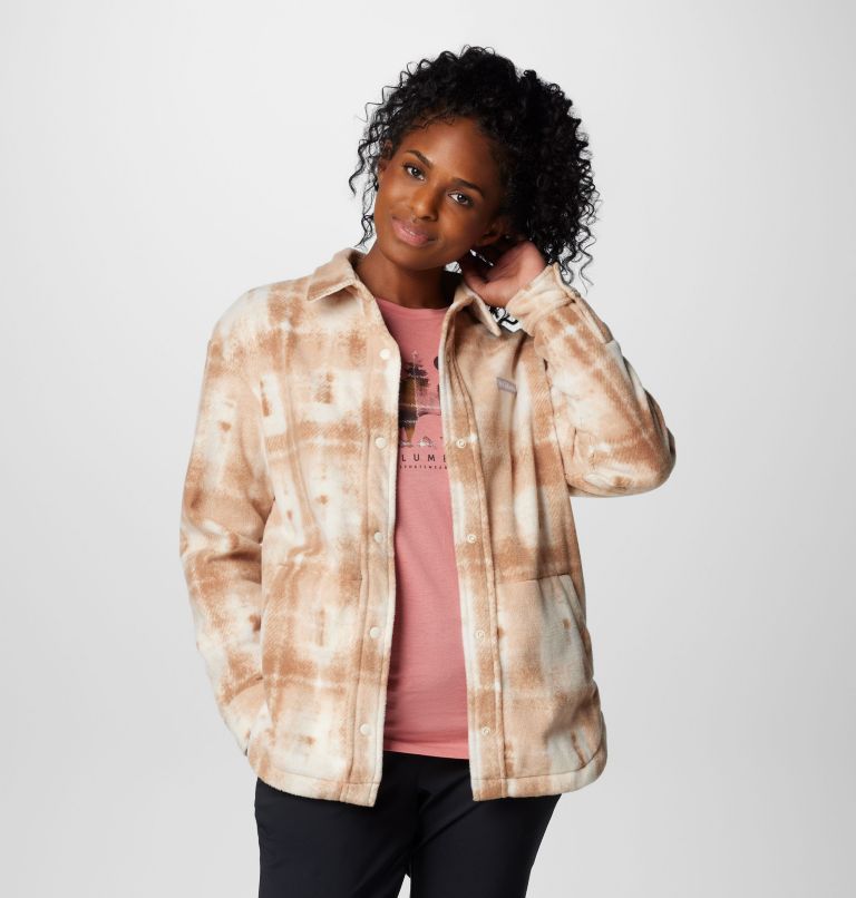 Brown Women Columbia Benton Springs™ Fleece Jacket Shirts | 12027528