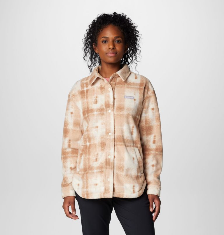 Brown Women Columbia Benton Springs™ Fleece Jacket Shirts | 12027528