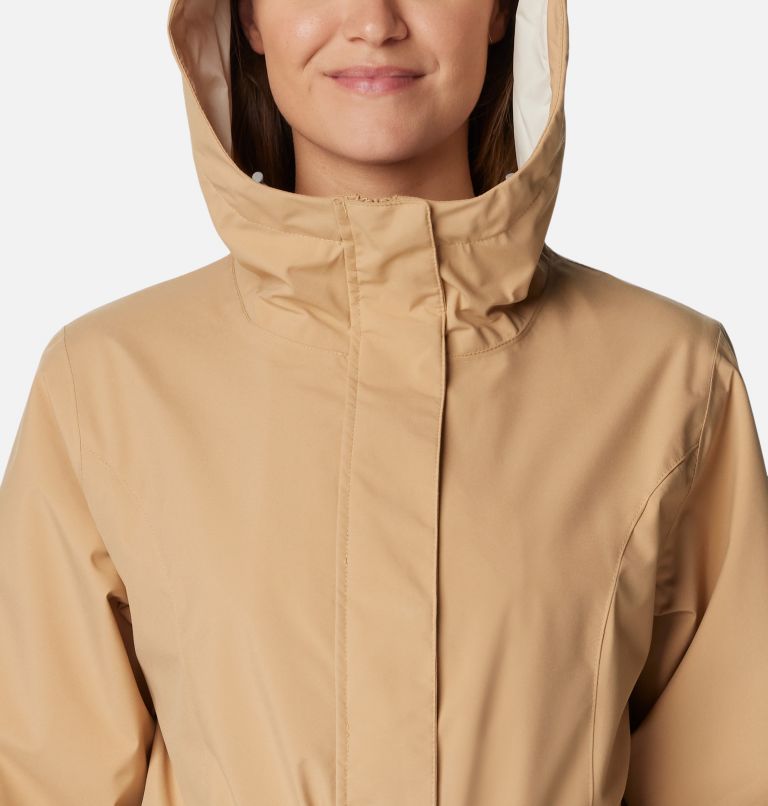 Brown Women Columbia Here and There™ II Trench Waterproof Jackets | 88987096