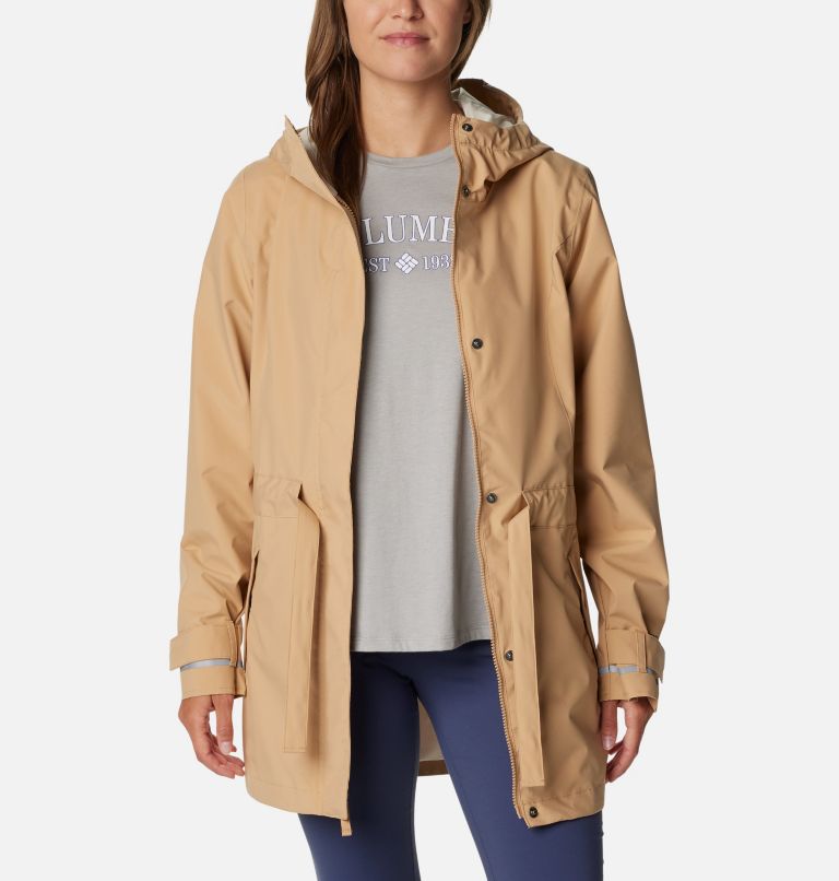 Brown Women Columbia Here and There™ II Trench Waterproof Jackets | 88987096