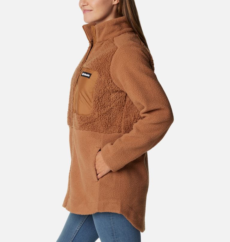 Brown Women Columbia Lodge™ Sherpa Long Fleece Jackets | 21791270