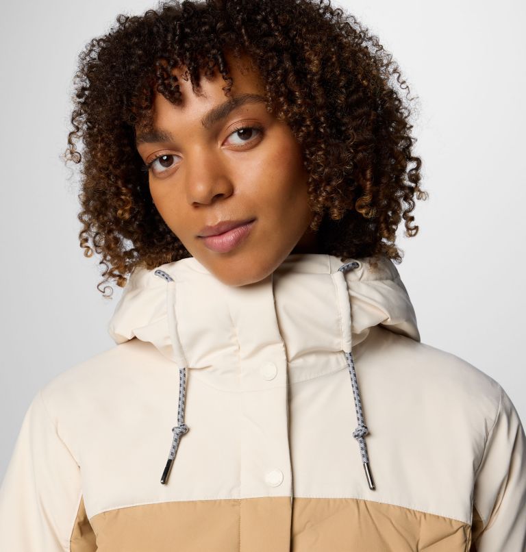 Brown Women Columbia Mountain Croo™ III Waterproof Hooded Mid Down Parka | 39260415