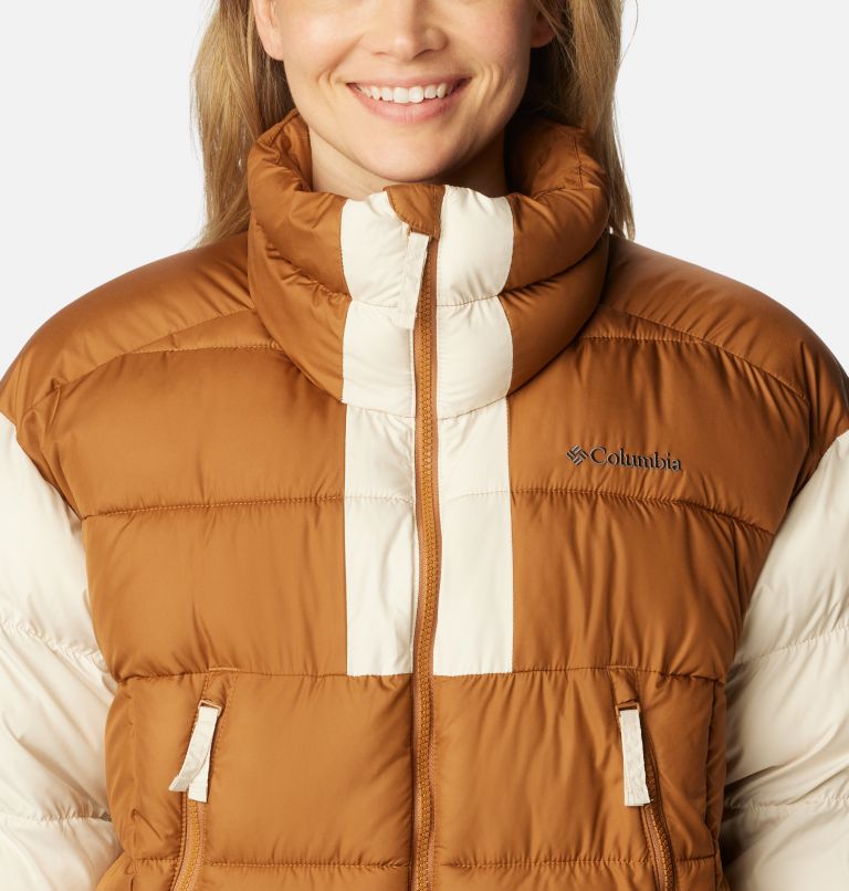 Brown Women Columbia Pike Lake™ II Cropped Puffer Jacket | 98919094