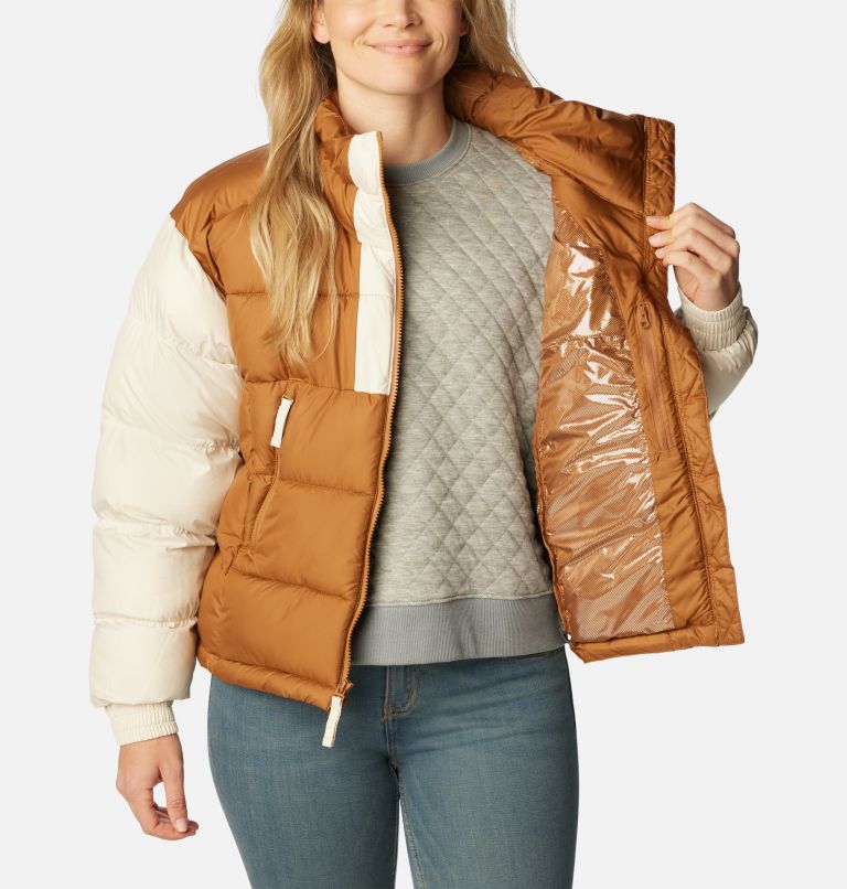 Brown Women Columbia Pike Lake™ II Cropped Puffer Jacket | 98919094