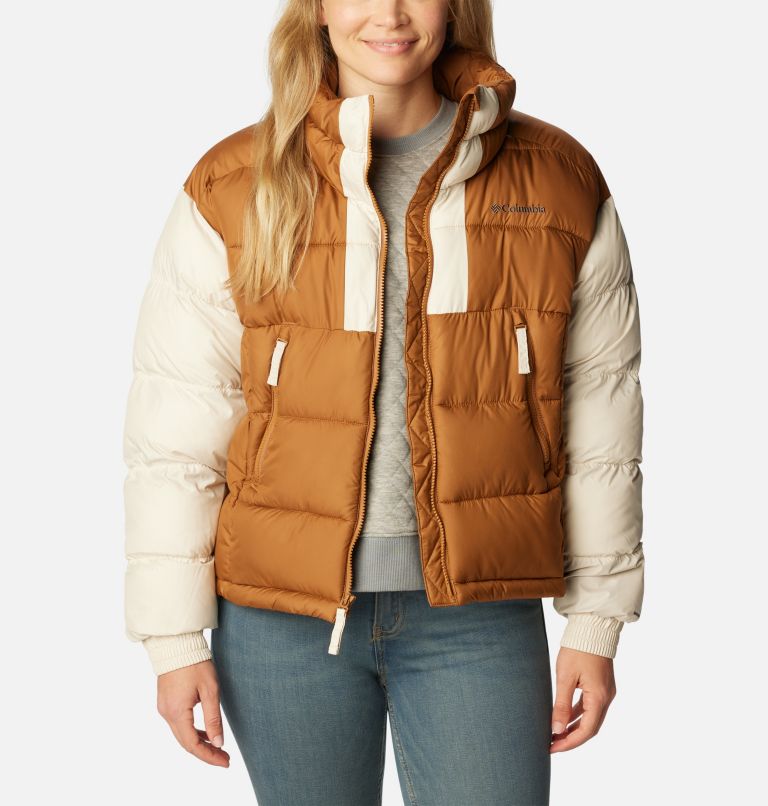 Brown Women Columbia Pike Lake™ II Cropped Puffer Jacket | 98919094