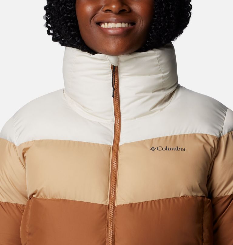 Brown Women Columbia Puffect™ II Colourblock Puffer Jacket | 57079468