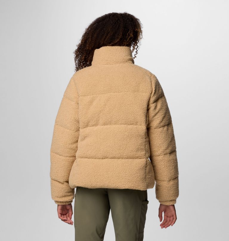 Brown Women Columbia Puffect™ Sherpa Puffer Jacket | 34196973