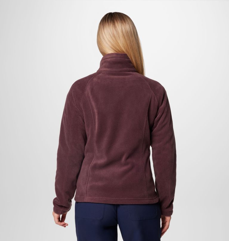 Burgundy Women Columbia Benton Springs™ Full Zip Fleece Jackets | 1252291