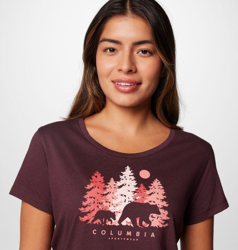 Burgundy Women Columbia Daisy Days™ Graphic T Shirts | 96761081