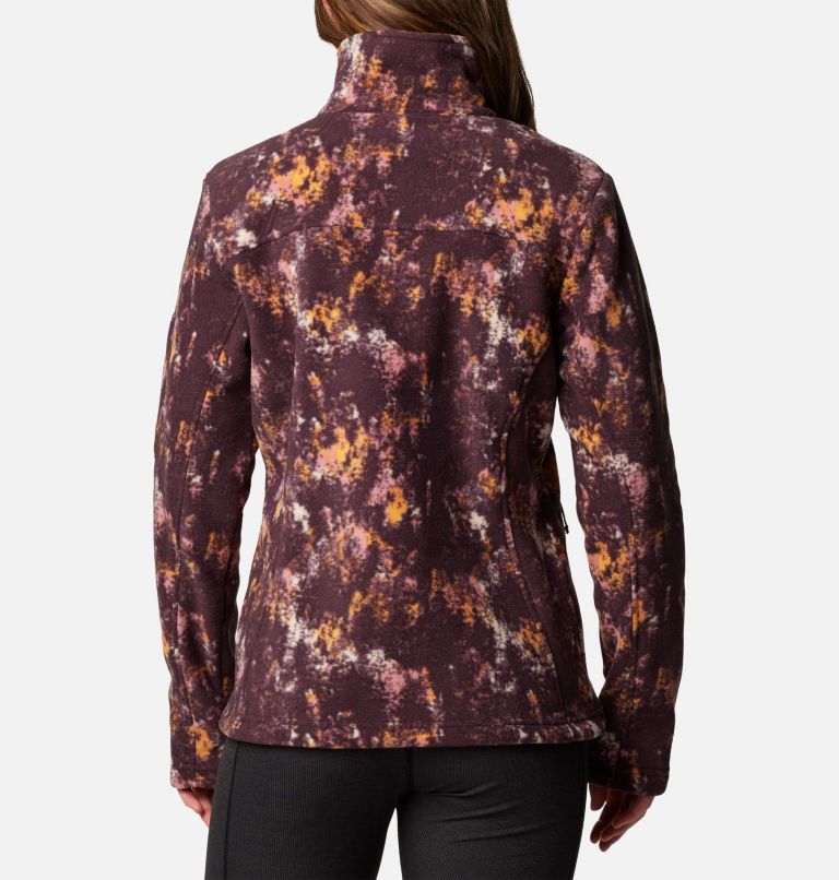 Burgundy Women Columbia Fast Trek™ Printed Jackets | 91846610