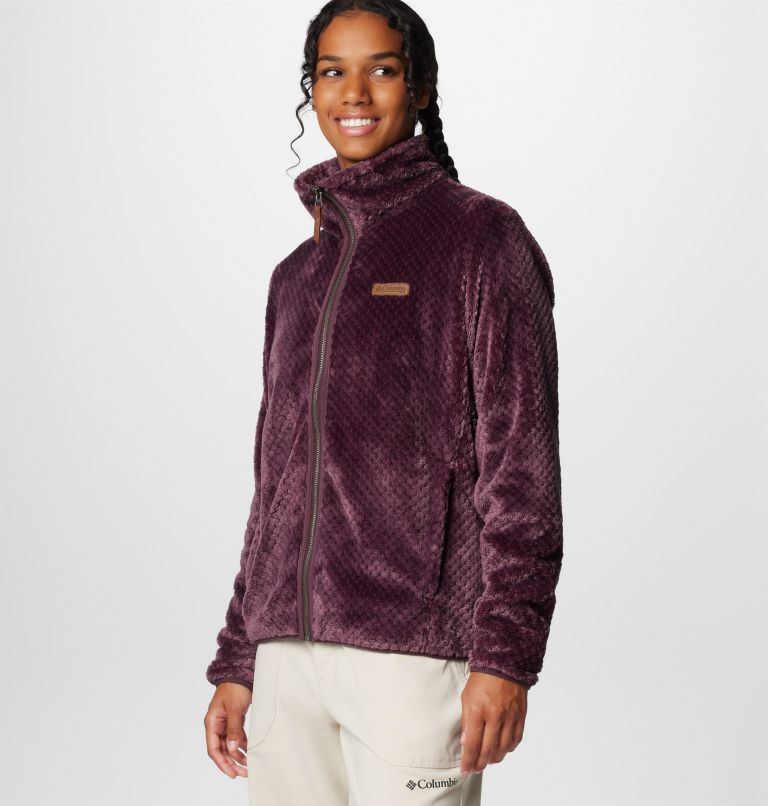 Burgundy Women Columbia Fire Side™ II Sherpa Fleece Jackets | 57455174