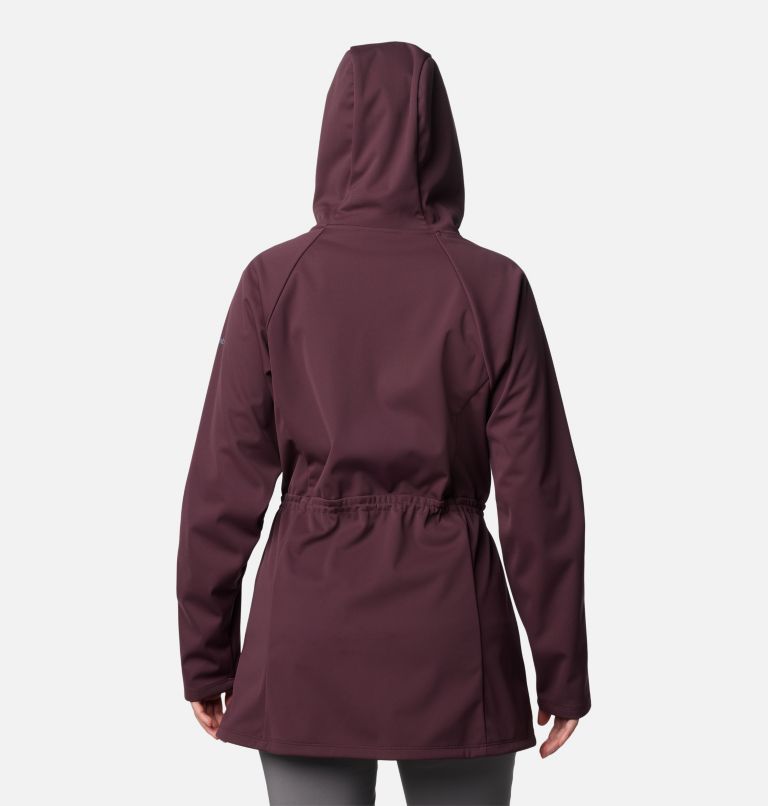 Burgundy Women Columbia Flora Park™ II Mid Softshell Jackets | 48204320