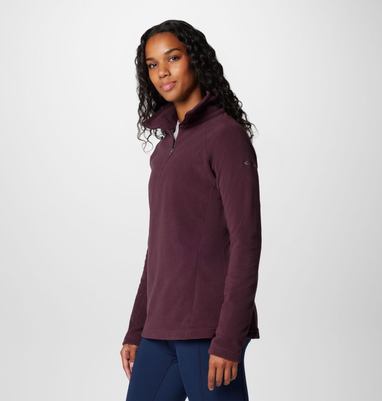 Burgundy Women Columbia Glacial™ IV Half Zip Fleece | 94236743