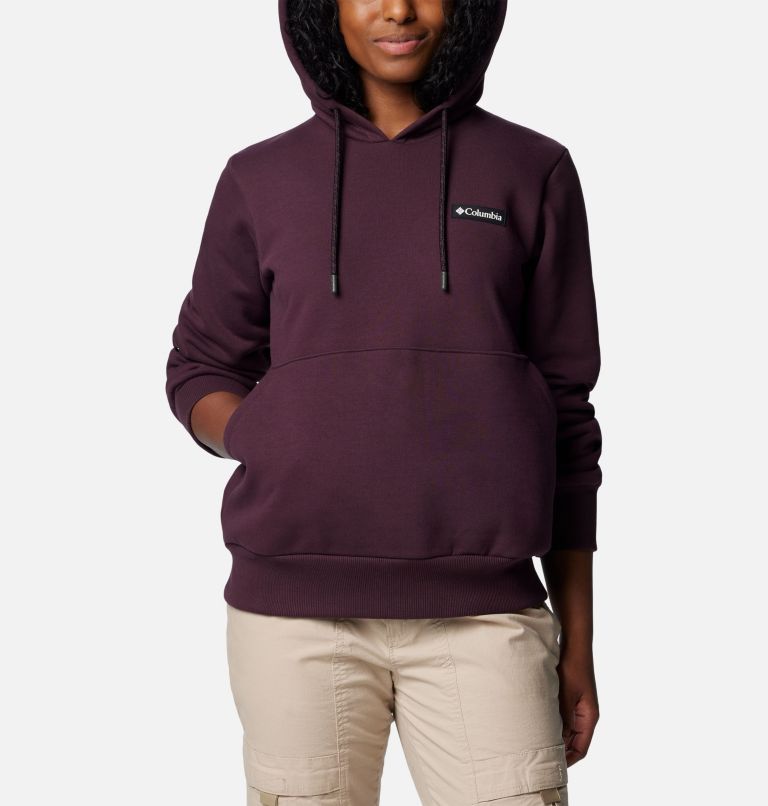 Burgundy Women Columbia Marble Canyon™ Heavyweight Hoodie | 45328809