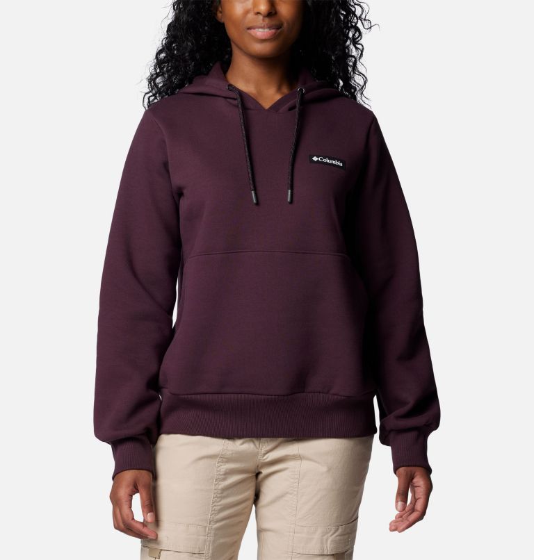 Burgundy Women Columbia Marble Canyon™ Heavyweight Hoodie | 45328809