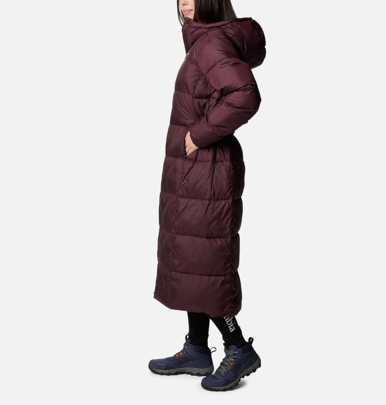 Burgundy Women Columbia Pike Lake™ III Long Puffer Jacket | 76029839