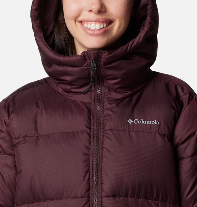 Burgundy Women Columbia Pike Lake™ III Long Puffer Jacket | 76029839